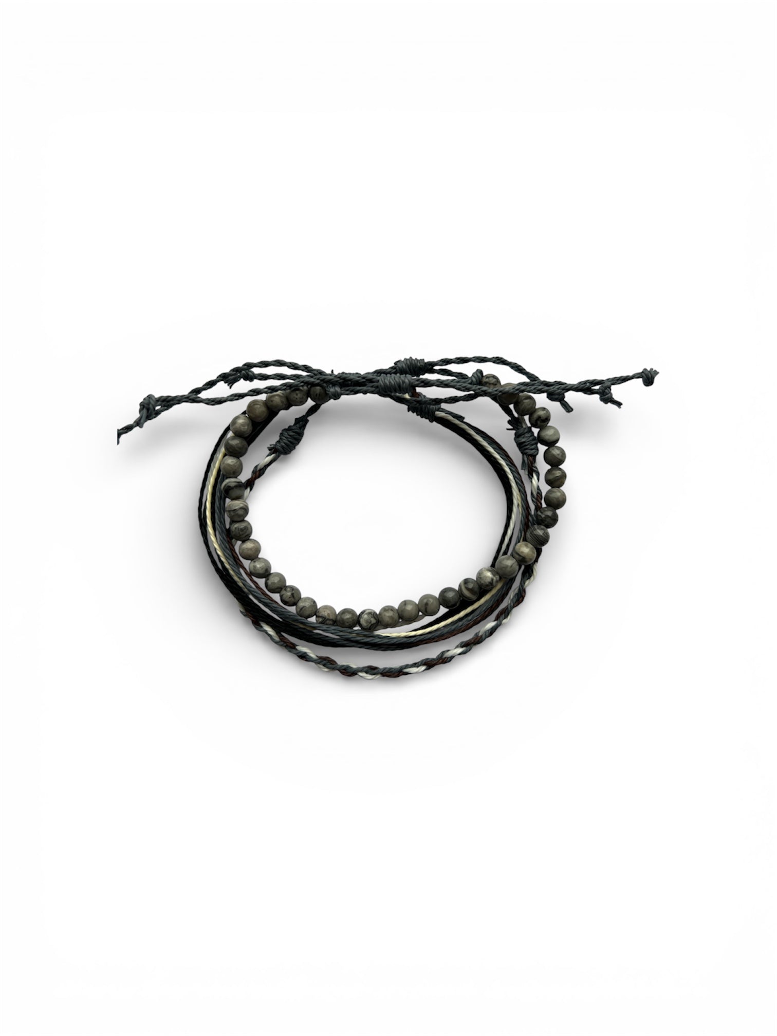 Weave Bracelet - Cloud Grey