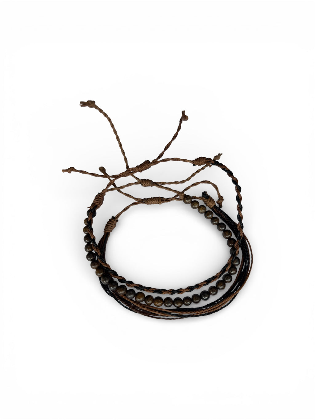 Weave Bracelet - Coffee Brown